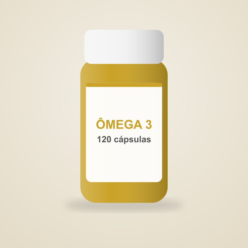 Ômega 3 120 cápsulas