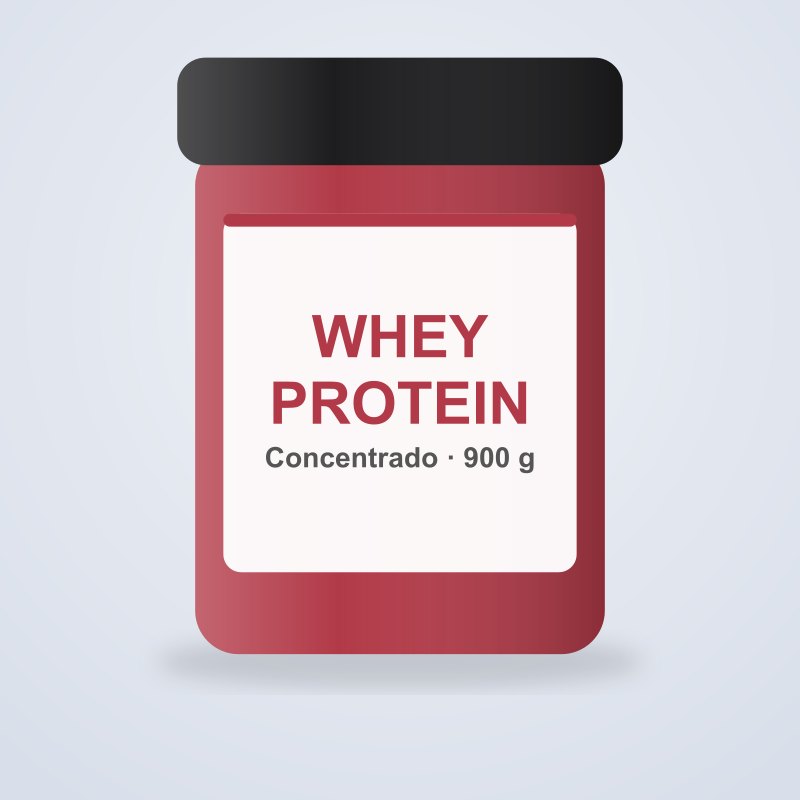 Whey protein concentrado 900 g